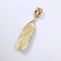 Pendentif or 750 millièmes Vigatana Grenat de Perpignan