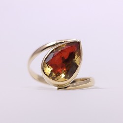 Bague or 750 millièmes Brésil Catalan