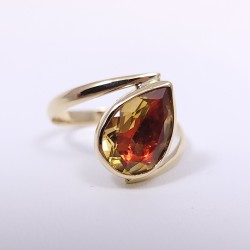 Bague or 750 millièmes Brésil Catalan