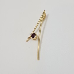 Pendentif Caparutxa® or 750 millièmes Grenat de Perpignan