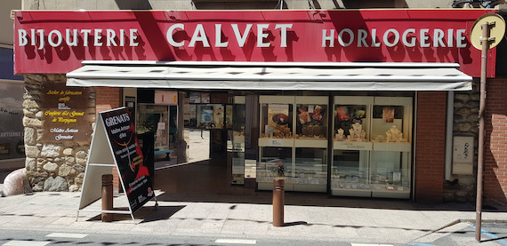 façade bijouterie calvet prades